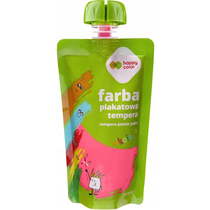 Farba\u0020Plakatowa\u0020Tempera\u0020R\u00F3\u017Cowa\u0020100ml\u0020Happy\u0020Color\u0020\u002D\u0020zdj\u0119cie\u00201