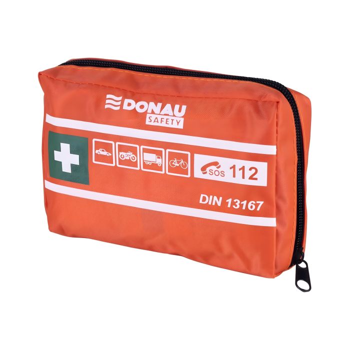 Apteczka\u0020samochodowa\u0020DONAU\u0020SAFETY,\u0020materia\u0142owa,\u0020DIN\u0020MINI,\u0020pomara\u0144czowa\u0020\u002D\u0020zdj\u0119cie\u00201