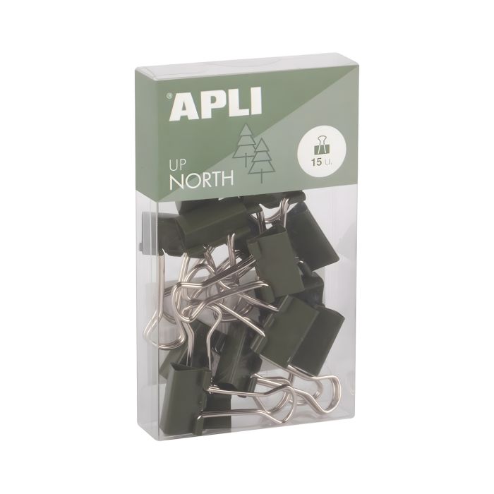 Klipy\u0020do\u0020dokument\u00F3w\u0020APLI\u0020Up\u0020North,\u002019mm,\u0020kolor\u0020khaki\u00201\u0020sztuka\u0020\u002D\u0020zdj\u0119cie\u00201