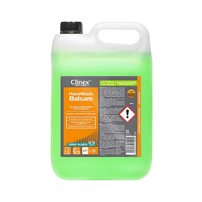 Balsam\u0020do\u0020mycia\u0020naczy\u0144\u0020CLINEX\u0020HandWash\u0020do\u0020r\u0119cznego\u0020mycia\u00205\u0020litr\u00F3w\u0020\u002D\u0020zdj\u0119cie\u00201
