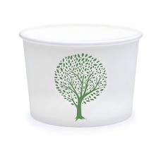 Pojemnik papierowy na zupy i desery GT 250 ml średnica 90 mm 50 sztuk