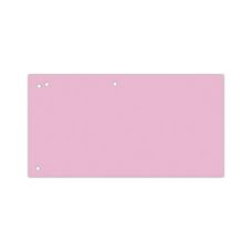 Przekładki kartonowe OFFICE PRODUCTS 1/3 A4 240x105mm 100 szt. różowe