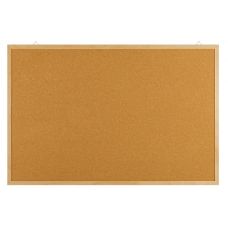 Tablica korkowa BASIC, 90x60cm, rama drewniana