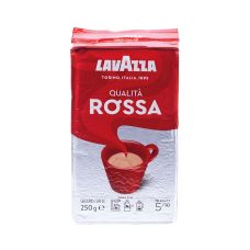 Kawa mielona Lavazza Qualità Rossa 250 g aromatyczna mieszanka arabica robusta do espresso