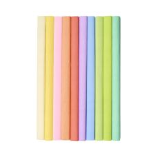 Bibuła dekoracyjna TopCrea pastelowa arkusze 50x200 cm zestaw 10 sztuk