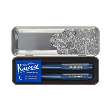 Zestaw prezentowy KAWECO x MOLESKINE niebieski dla firm i biur