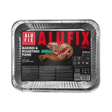 Formy do pieczenia i grillowania aluminiowe ALUFIX Fix-Grill duże 32x26 cm 3 szt.