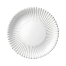 Talerz papierowy biały okrągły 24 cm 100 sztuk do gastronomii i eventów