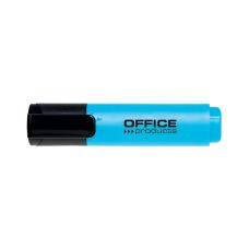 Zakreślacz fluorescencyjny Office Products niebieski szerokość linii 2-5 mm