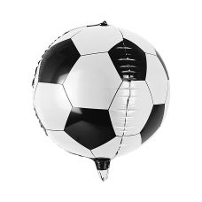Balon Foliowy Piłka Biało-Czarny 40cm