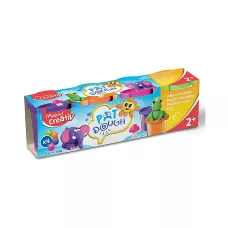 Masa plastyczna Creativ 4x114g kolory fancy