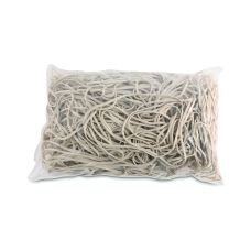 Gumki recepturki OFFICE PRODUCTS średnica 140mm grubość 1,5x4mm 60% kauczuku 1000g zgrzewka białe