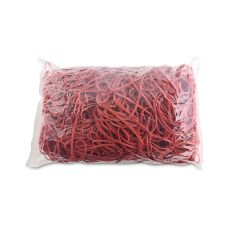 Gumki recepturki OFFICE PRODUCTS średnica 130mm grubość 1,5x3mm 60% kauczuku 1000g zgrzewka czerwone