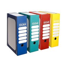 Karton archiwizacyjny Elba Tric Color 9,5CM niebieski