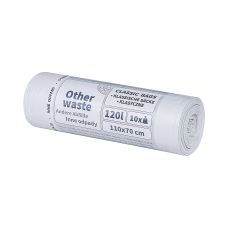 Worki do segregacji odpadów DONAU HOME, inne, 120l, 10 szt., białe