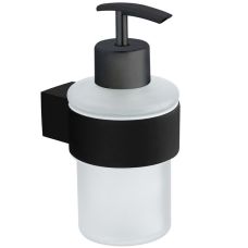 Dozownik do mydła w płynie ścienny Faneco SYDNEY BLACK 170ml