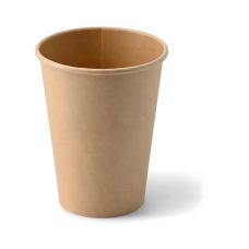 Kubek papierowy kraft z dyspersją 350 ml średnica 90 mm 50 sztuk