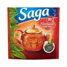 Herbata czarna SAGA ekspresowa 90 torebek