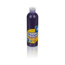 Farba Plakatowa Szkolna Astra Brokatowy Fiolet 250ml