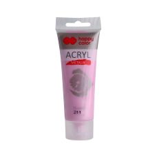 Farba akrylowa metaliczna różowy metalik 75 ml