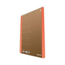 Clipboard DONAU Life kartonowy format A4 z klipsem pomarańczowy
