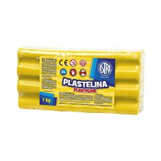 Plastelina Szkolna Astra 1kg Żółta