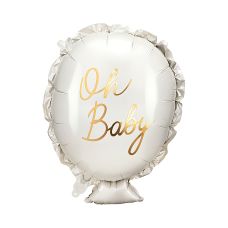 Balon foliowy "Oh baby" mix kolorów 53x69 cm