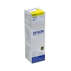 Tusz Epson T6734 żółty do drukarek serii L800 o pojemności 70 ml