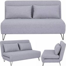 Sofa rozkładana szara z funkcją spania Zenia Signal