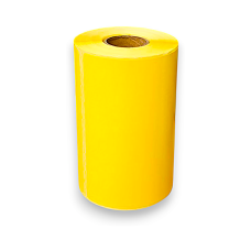 Etykieta termiczna żółta CF 100x160 mm perforacja FI 25 115 szt.