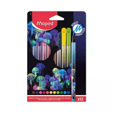 Pisaki Deepsea 12 kolorów