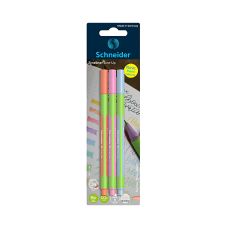 Cienkopis Schneider Line-Up Pastel 0,4 mm 3 sztuki mix kolorów blister