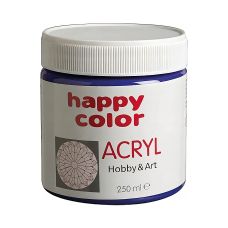 Farba akrylowa Happy Color 250ml kobaltowa HA 7370