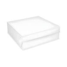 Pudełka kartonowe na tort 18 x 18 x 9 cm białe 50 sztuk