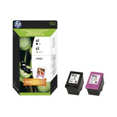 Tusz HP 62 N9J71AE oryginalny zestaw dwupak czarny i kolorowy do drukarek HP
