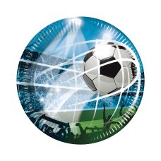 Talerze papierowe soccer fans 23cm 8 szt.