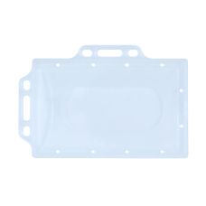 Identyfikator Donau PP 92x59mm, wkład 90x56mm, 2 uchwyty, transparentny, 1 szt.