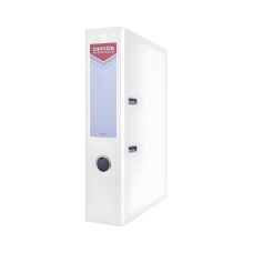 Segregator OFFICE PRODUCTS Officer z polipropylenu A4 75 mm biały