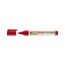 Marker do tablic suchościeralnych Edding EcoLine okrągły 1,5-3 mm czerwony