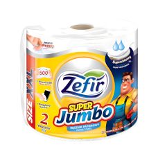 Ręcznik papierowy, Zefir, Super Jumbo, 100m
