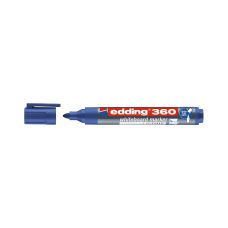 Marker do tablic suchościeralnych e-360 EDDING, końcówka 1,5-3 mm, niebieski
