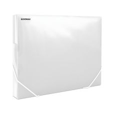 Teczka z gumką przestrzenna DONAU A4 do 30 mm PP 700 mikronów transparentna
