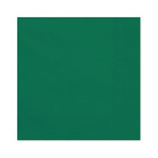 Serwetki papierowe ciemnozielone 33x33 cm (20 szt.)