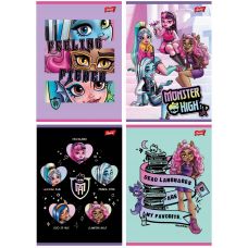 Zeszyt A5 32 kartki kratka z marginesem 70g Monster High UNIPAP