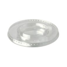 Pokrywka PLA z otworem na słomkę Pure średnica 95 mm 100 sztuk