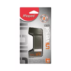 Dziurkacz Universal Metalowy do 8 Kartek Srebrny