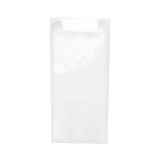 Torebka papierowa biała na 5 kg z uchwytami 20+7 x 45 cm 1000 sztuk