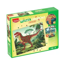 Mozaiki Kreatywne Dinozaury Samoprzylepne dla Dzieci