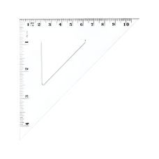 Ekierka równoramienna Tetis 10,5 cm