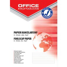 Papier kancelaryjny OFFICE PRODUCTS, w linie, A3, 100ark.